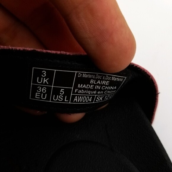 RARE Dr. Martens Pink Lemonade Hydro Leather Strap Sandals - Picture 9 of 11